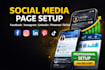 create social media accounts professionally and set up business pages