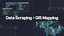 scrape clean geocode and map data using python gis and google maps