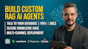build a custom ai agent with rag for your business database