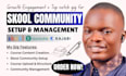 build an active skool community migrate course from any course website to skool