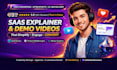 saas video editing, saas explainer video, saas explainer animation product demo