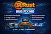 develop a rust project or backend application