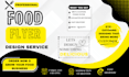 design restaurant flyer,food flyer,menu design