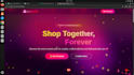 design an interactive modern website UI