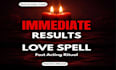 cast powerful love obsession love spell