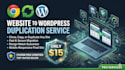 clone, copy or duplicate any website to wordpress