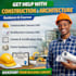 write content related to construction or architecture