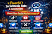 do social media bot , tiktok bot, twitter bot, instagram bot, youtube bot, x bot