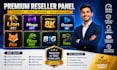 setup reseller panel with test and credit strng8k, trex, dream4k, lion ott, mega