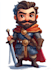 create 2d game character or 2d game character