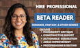 beta read fantasy, romance beta reader, horror, scifi, mystery, inline feedback