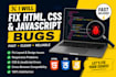 solve frontend layout and responsive issues professionally