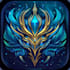 do a fantasy game logo