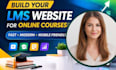 do elearning website, online course website, lms website using learndash, docebo