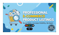 create SEO optimized product listings