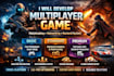 develop multiplayer games with server, matchmaking and backend system