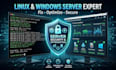 setup linux server, fix linux windows server issues proxmox vps optimization