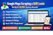 expertly scrape google maps data, b2b leads, and data extraction
