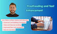 proofread edit and improve texts
