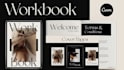 design canva daily routine ebook, life planner, workbook