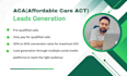 generate aca leads with 90 second buffer time