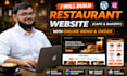 build restaurant, cafe or bakery wordpress website with online menu