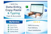 do something I m really good at data entry and copy paste