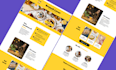 create a landing page design in figma