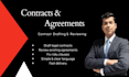 draft and review contracts and agreements for you