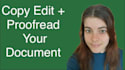 edit and proofread your documents