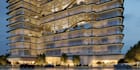 high end luxury 3d hotel design with interior and exterior rendering