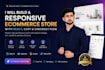 build a responsive ecommerce store with react cart and checkout