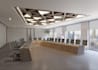 remodel 3d office interior rendering, modern conference room,workplace visualize