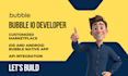 develop saas mvp bubble io app bubble io developer bubble api