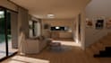 3d visualization of the apartment based on the floor plan