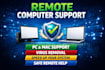 speed up and optimize your slow windows PC or mac remotely
