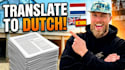 translate your text to dutch