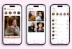 develop dating app, dating website, chat app, social media app, tinder clone