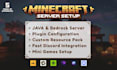 setup a professional papermc or spigot minecraft server