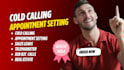be your b2b b2c cold calling real estate telemarketer and set appointments