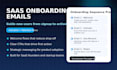 write saas onboarding emails for activation and retention