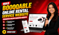 build booqable online rental service website booqable online booking website