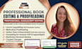 edit, proofread and format your self help book or manual for KDP