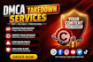takedown harassing remove copyright infringement and negative content
