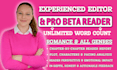 beta reader romance beta reader beta reader fantasy thriller horror beta reader