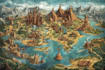 make your map into fantasy map