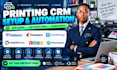 setup printing CRM printavo tharstern docketmanager onprintshop zoho planprophet