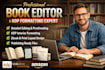 do book proofread and translate, german to english novel translation, christian