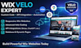 develop custom wix velo website, wix code, database, API integration automation