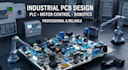 design pcb for industrial automation plc system, motor control and robotics